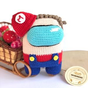 Crochet Mario